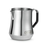De'Longhi brushed stainless steel milk jug 350ml, UK version