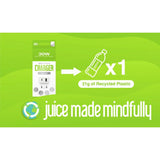 Juice 30W dual-port USB-A USB-C charger white (British brand)