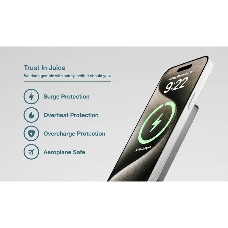 Juice magnetic power bank 5000mAh, UK version