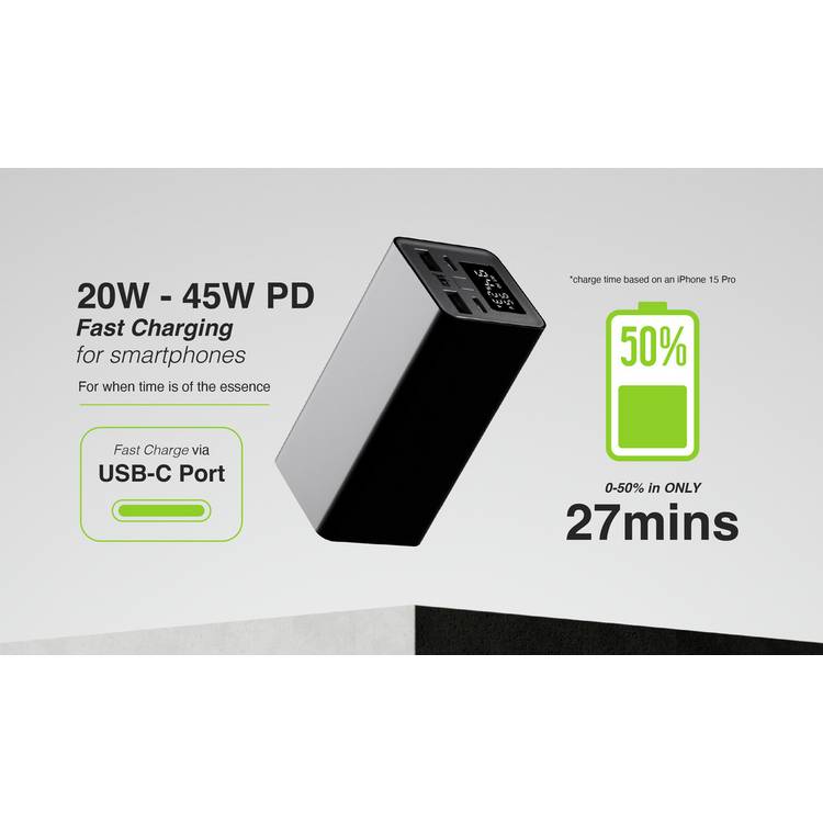 Juice Super Max 100W 20000mAh power bank - British product