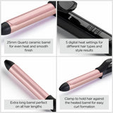 BaByliss Rose Quartz Curling Tong 25mm, UK version