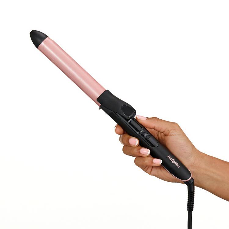 BaByliss Rose Quartz Curling Tong 25mm, UK version