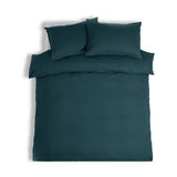 Habitat linen look navy bedding set single (British brand)