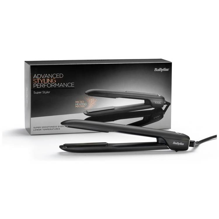 BaByliss Super Style hair straightener 28mm (British brand)