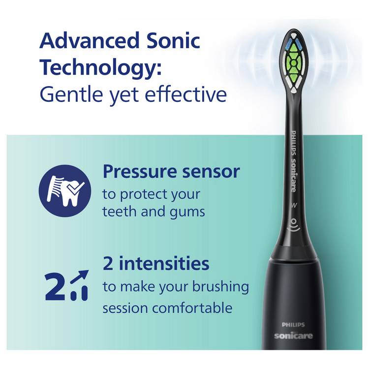Philips Sonicare electric toothbrush black, UK version