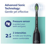 Philips Sonicare electric toothbrush black, UK version