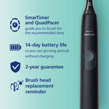 Philips Sonicare electric toothbrush black, UK version