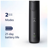 Philips Sonicare Series 5500 electric toothbrush black, imported from the UK