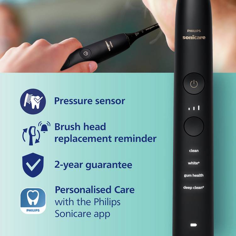 Philips Sonicare 9000 electric toothbrush black (British brand)