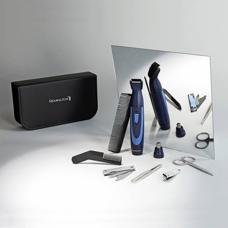 Remington 13 piece travel grooming kit (British brand)