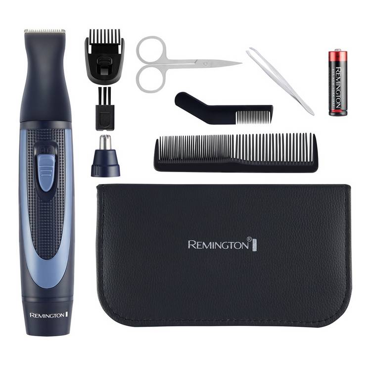 Remington 13 piece travel grooming kit (British brand)
