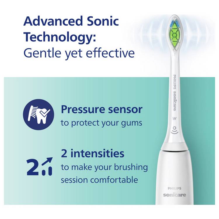 Philips Sonicare 4100 electric toothbrush white - British product