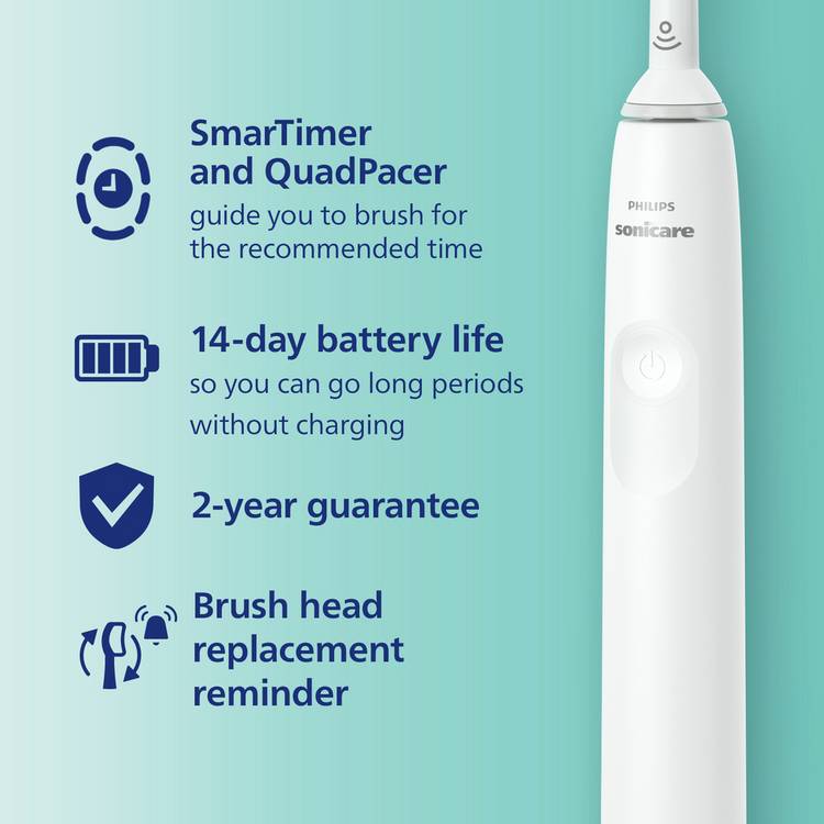 Philips Sonicare 4100 electric toothbrush white - British product
