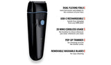Remington F1 Style Series foil electric shaver (British brand)