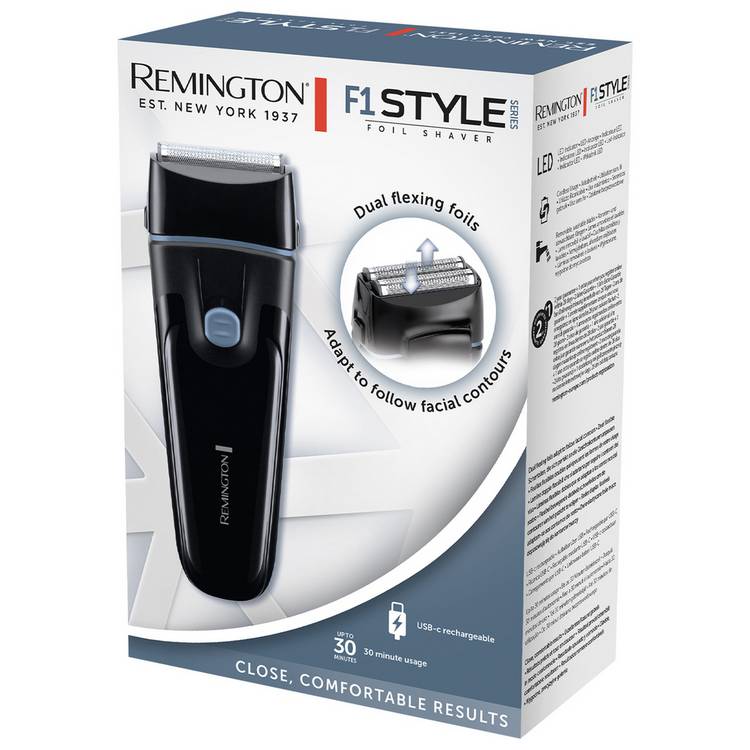 Remington F1 Style Series foil electric shaver (British brand)