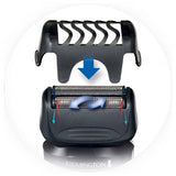 Remington F4002 foil shaver with pop-up trimmer, imported from the UK
