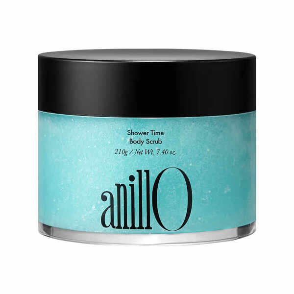 anillO Shower Time Body Scrub 210g, UK version