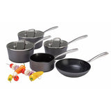 Habitat 5 piece hard anodised aluminium pan set, UK version