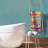 Squishmallows stripes multicoloured towel 70x140cm, UK version
