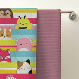 Squishmallows stripes multicoloured towel 70x140cm, UK version