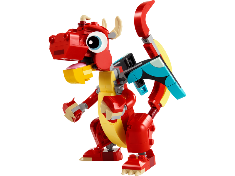 LEGO Red Dragon building set 149 pieces, imported from the UK