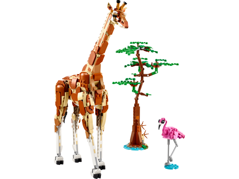 LEGO Creator Wild Safari Animals Building Set 780 pieces (British brand)