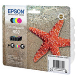 Epson 603 ink cartridge multipack black and colour, imported from the UK