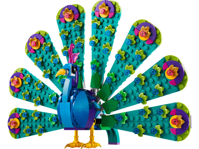 LEGO Creator Exotic Peacock Building Brick Set 355 pieces, UK version