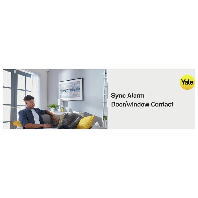 Yale door contact sensor for smart home alarm, UK version