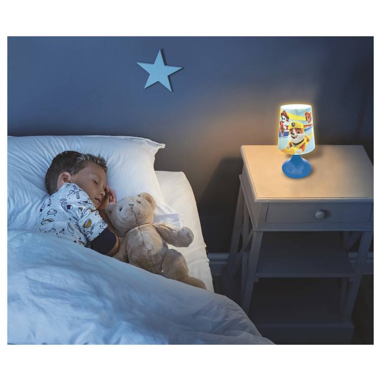 Paw Patrol colour changing night light 19cm, imported from the UK