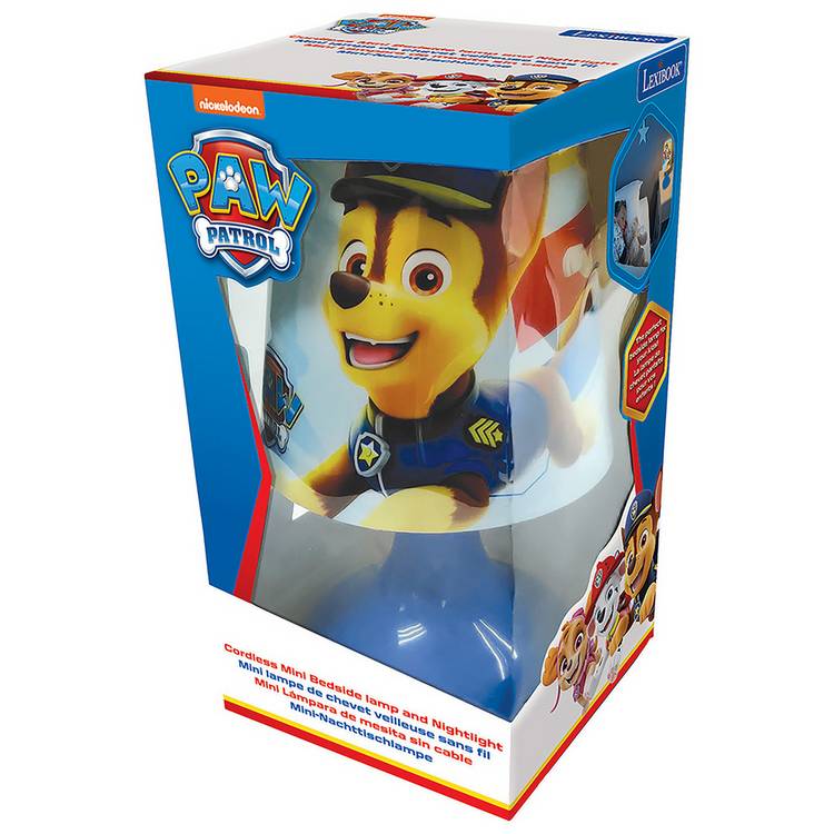 Paw Patrol colour changing night light 19cm, imported from the UK