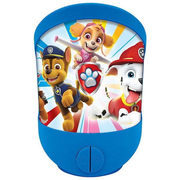Paw Patrol LED night light blue - British product