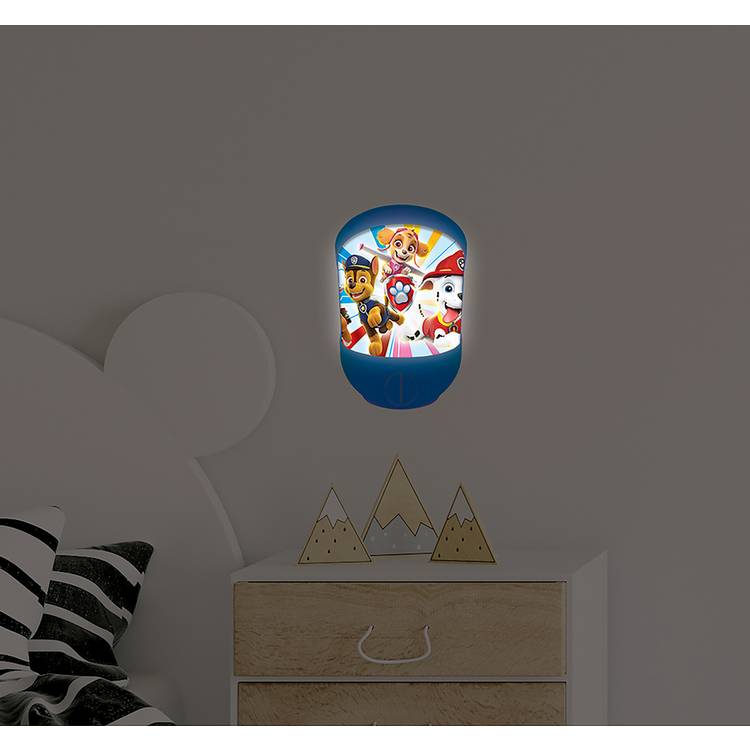 Paw Patrol LED night light blue - British product