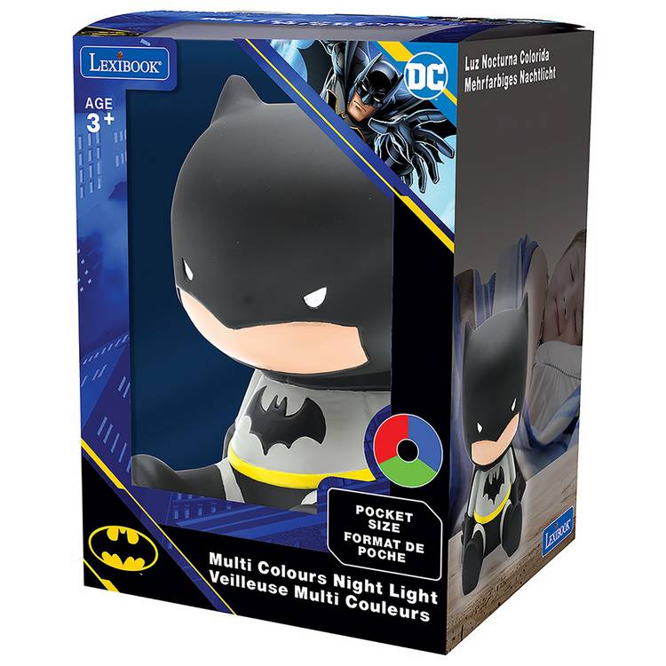 Batman kids 3D colour changing LED night light, imported from the UK