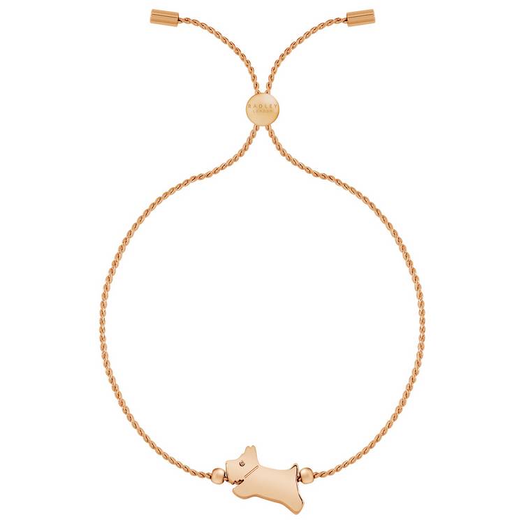 Radley watch and bracelet gift set rose gold leather - British product