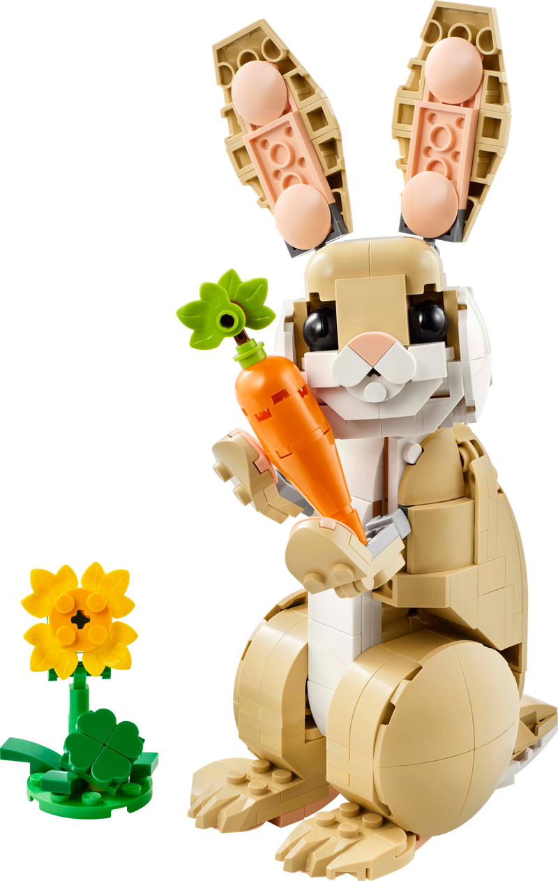 LEGO Cute Bunny Building Set 326 Pieces - British product