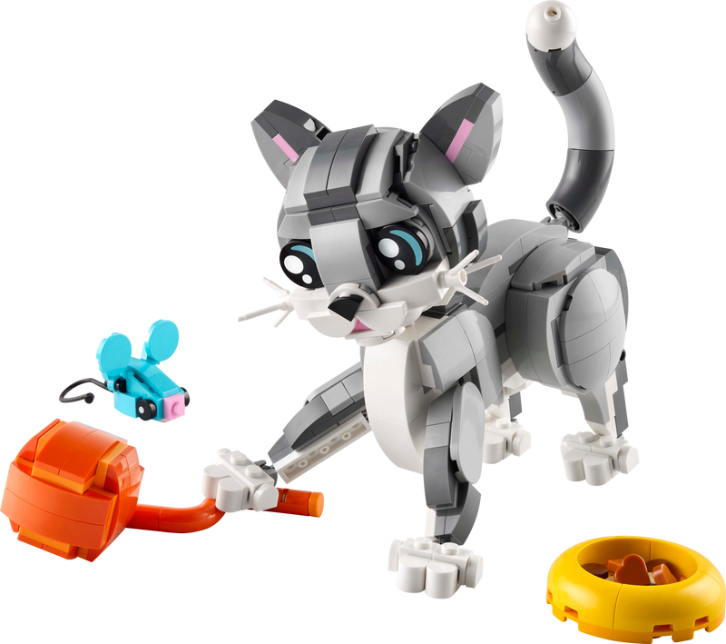 LEGO Playful Cat Building Set 407 Pieces (British brand)