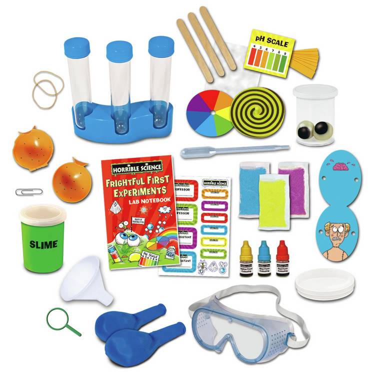 Horrible Science Frightful First Experiment Kit, imported from the UK