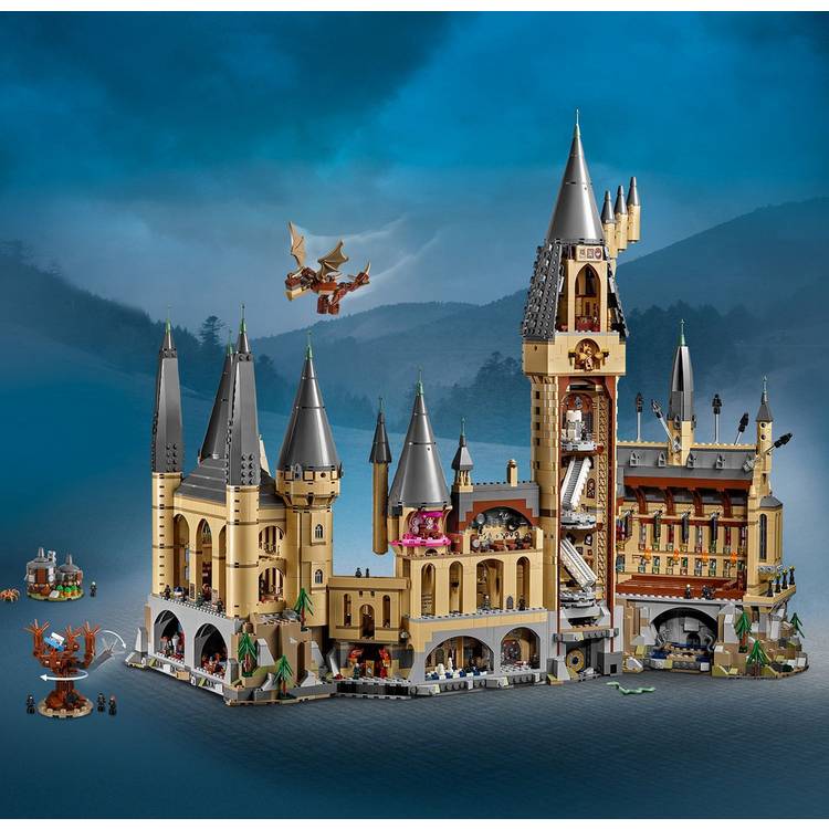 LEGO Harry Potter Hogwarts Castle building set, UK version
