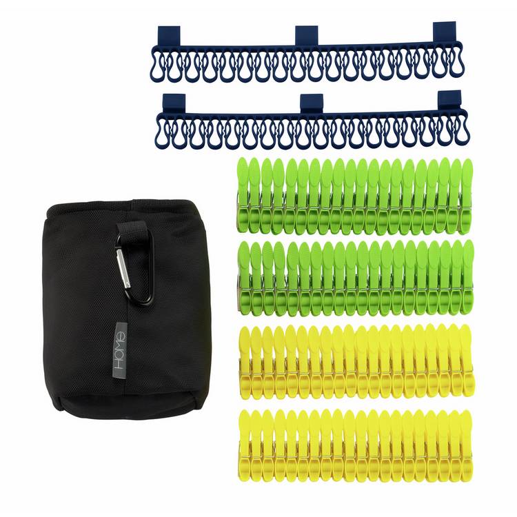 Argos Home peg bag pegs sock clips, imported from the UK