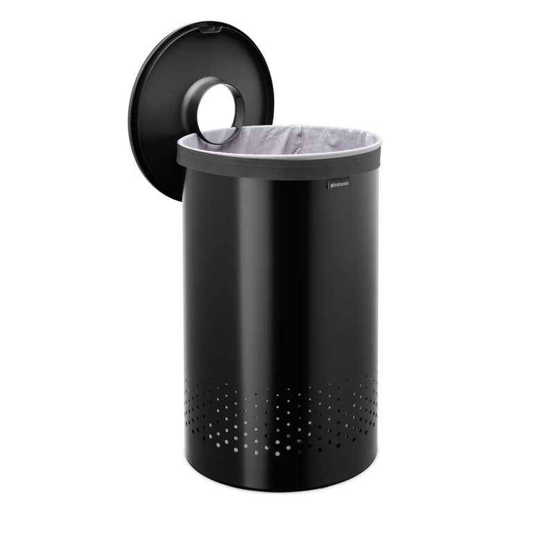 Brabantia laundry bin Matt Black 60L - British product