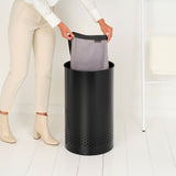 Brabantia laundry bin Matt Black 60L - British product