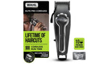 Wahl Elite Pro cordless hair clipper with 10 combs and accessories (British brand)