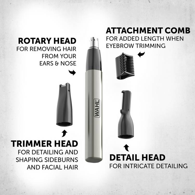 Wahl Micro Finisher ear nose brow trimmer - British product