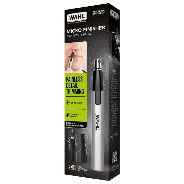 Wahl Micro Finisher ear nose brow trimmer - British product