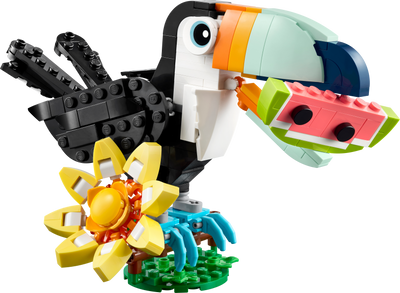 Lego LEGO Creator 3-in-1 Wild Animals Tropical Toucan Building Set 225 Pieces- Buy online at McGrocer