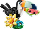 LEGO Creator 3-in-1 Wild Animals Tropical Toucan 225 Pieces (British brand)