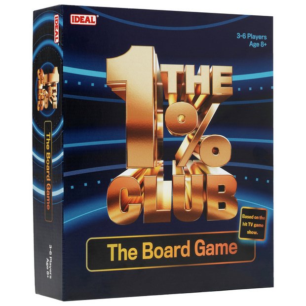 Ideal The 1% Club board game, imported from the UK