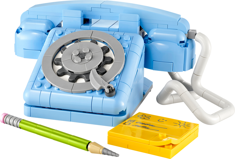 LEGO Retro Telephone 3-in-1 Building Set 383 pieces, imported from the UK