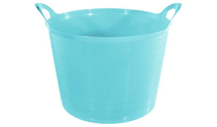 Argos Home 27L blue laundry trug - British product